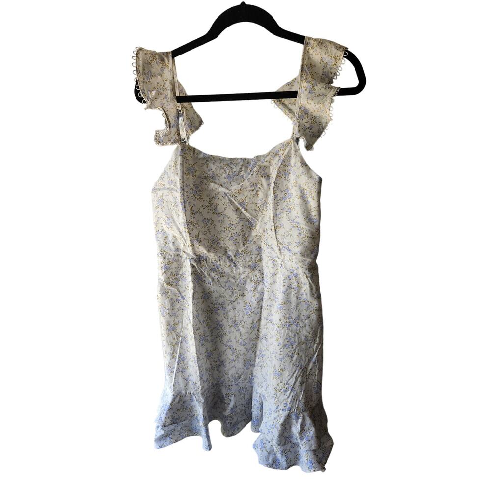 Altered State Mini dress sleeveless with ruffle Size XL